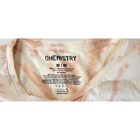 Chemistry Yoga Skeleton Tie Dye T Shirt - Picture 4 of 4